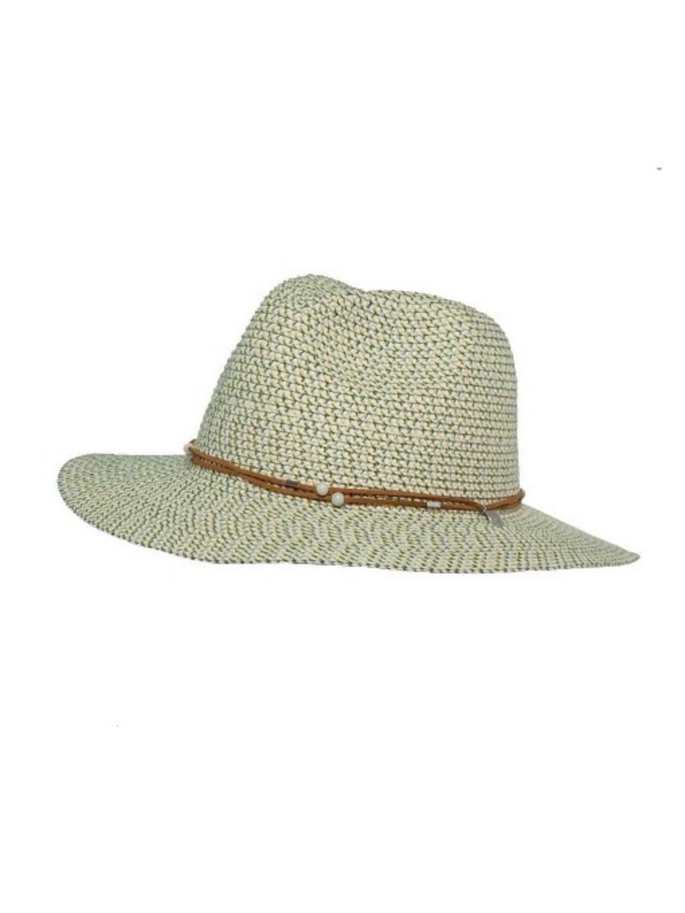 Sunday Afternoons,  Sol Seeker Fedora Hat Sea Glass Medium UPF 50+, NWT
